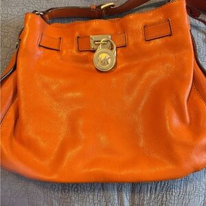Michael Kors Vibrant Orange Shoulder Bag